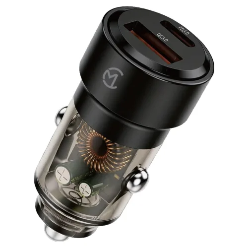카멜레온360 QC4.0 + PD3.0 초고속 차량용 시거잭 충전기 75W, 블랙, CM360-PDN2
