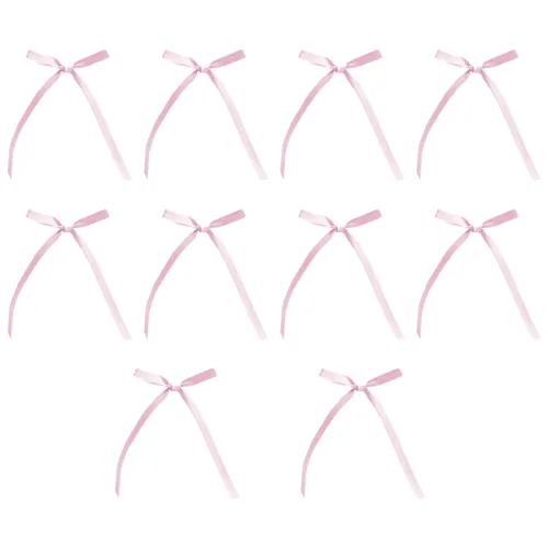 고급 미니 발레코어 완성 롱 리본 선물 포장 완제품 장식