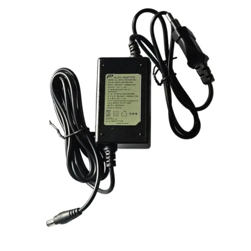 12V 1A 어댑터 5.5mm2.1mm SMPS 아답터 직류전원장치, 검정, 1개