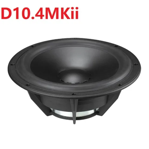 1개 HiVi D10G/D10.4MKII/D10.8MKII 10인치 서브우퍼 스피커 드라이버 네오디뮴 마그넷 4/8옴 300W Fs27Hz D299mm