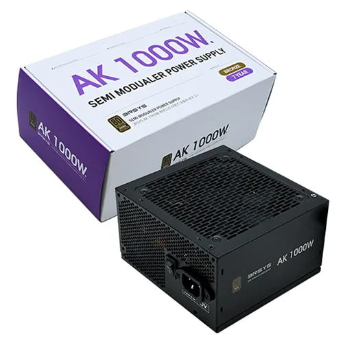쓰리알시스템 80PLUS브론즈 모듈러 ATX3.1 AK 1000W, AK 1000W