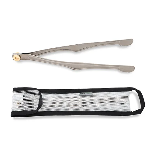에이엠지티타늄 티탄 집게(20CM)25cm 캠핑 백패킹 등산용품 AMG TITANIUM, 25cm, 1개
