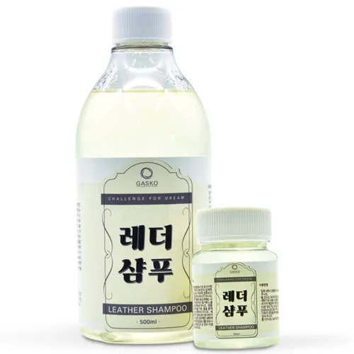 가스코 가죽샴푸 레더샴푸 세제 세탁 가죽세탁 가죽전용 세탁세제, 1개, ., 500ml
