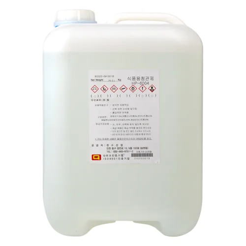 식품공장용청관제 20Kg HP-6004 식품공장 보일러청관제 스케일 부식 방지 20L, HP-6004