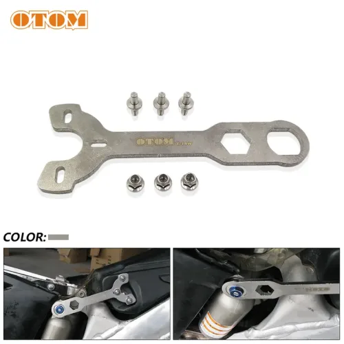 OTOM 오토바이 조정 렌치 도구 후면 충격 흡수기 오일 씰 시트 쿼드 자전거 ATV 먼지 용 스패너 범용 제거