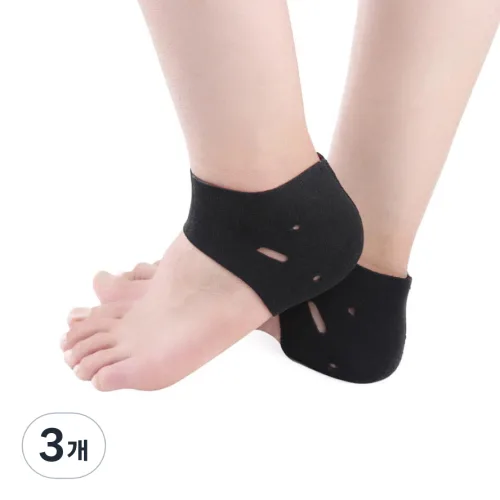 뽀마 뒤꿈치 양말 풋케어용품, 2개입, 3개