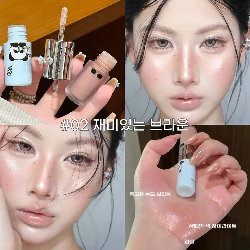 양면 다용도 글로스 자연스러운 톤업 액상 블러셔 아이섀도 컨투어