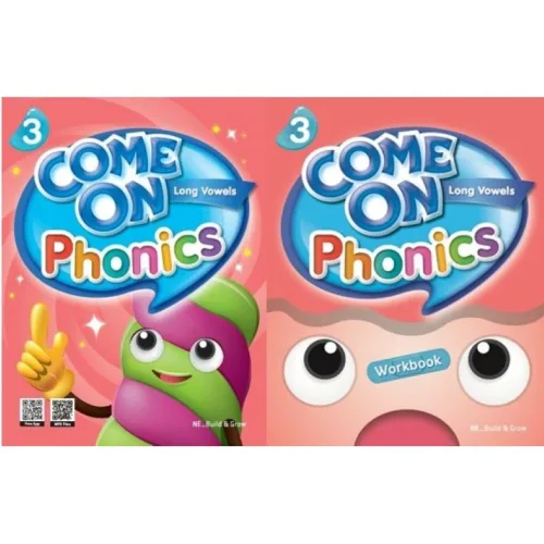 Come On Phonics 3 교재+워크북 세트(전2권) With QR, 엔이능률, Amy Gradin