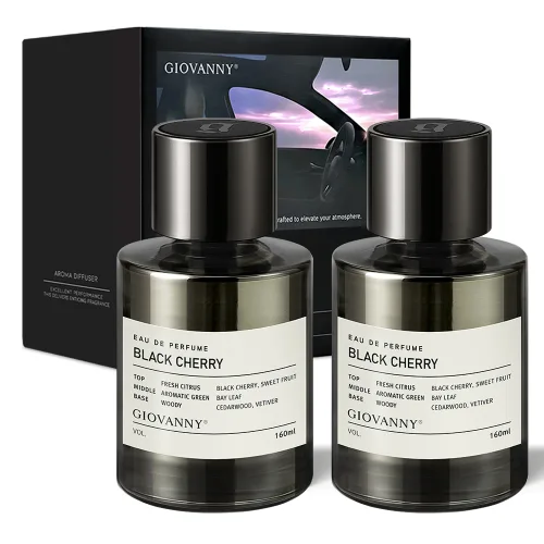 GIOVANNY 차량용 방향제 160ml 2p, 블랙체리, 1세트