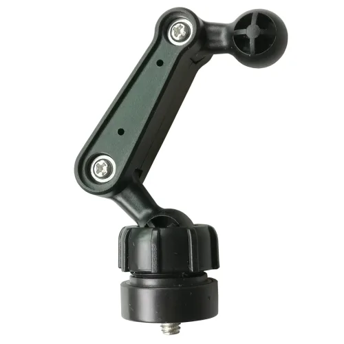 연장 막대 삼각대 휴대폰 카메라 연결 마운트 어댑터 17mm 볼헤드 1/4 나사 거치대 호환 확장 브라켓 촬영 차량 거치대 부품 홈캠 연결부속품 연장 연결, 1개, 블랙