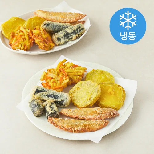 [로켓프레시] 석관동떡볶이 모듬튀김 (냉동), 660g, 1개