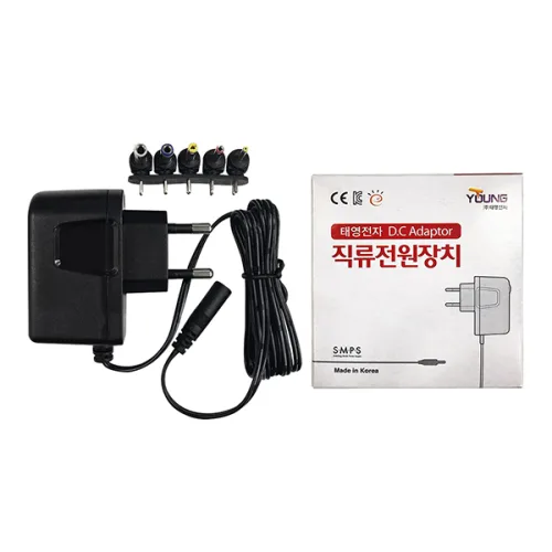 태영전자 전자식아답터 TY 5V 2A 벽걸이형, 1개, 단일색상