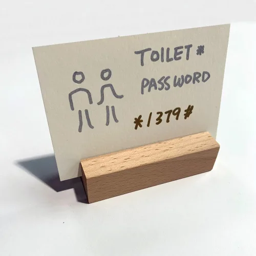 페이퍼포레스트 가격표 용지 컬러 메뉴이름표 10cm X 7cm