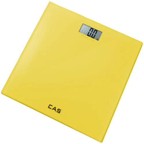 카스 디지털 체중계, HE-70, YELLOW, 1개