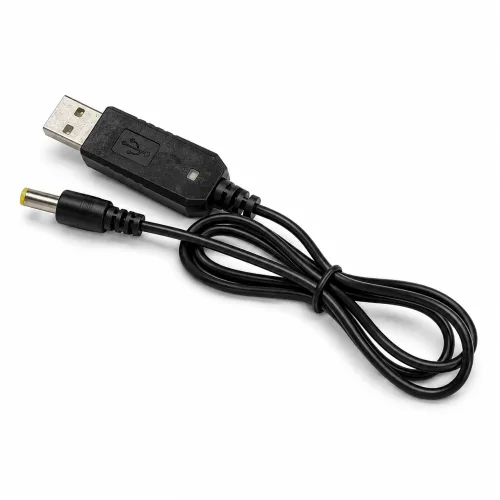 DC 21V 변환 USB 승압 케이블 5V to 21V 전동공구 배터리 충전 젠더 충전선, 1개, 블랙, 60cm