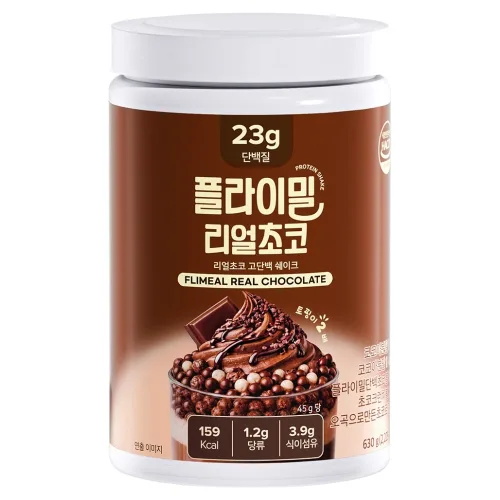 플라이밀 리얼초코 고단백 단백질 쉐이크, 630g, 1개