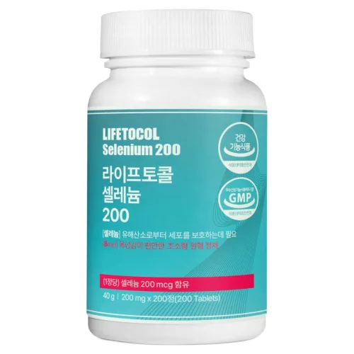 라이프토콜 셀레늄 200 40g, 1개, 200정