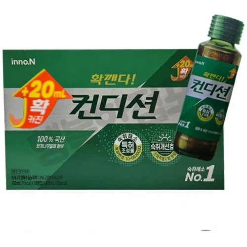 컨디션 숙취해소 숙취개선 헛개나무, 120ml, 50개
