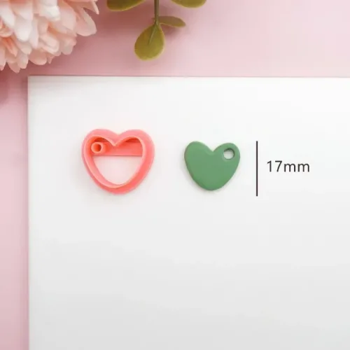 꽃부드러운 도자기 귀걸이 폴리머 클레이 커터 중공 기하학 패턴 금형 DIY 세라믹 쥬얼리 펜던트 점토 도구