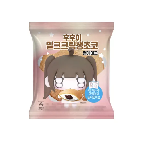 후후이 밀크크림 생초코 팬케이크, 95g, 5개