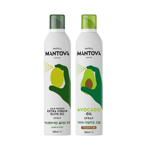 만토바 오일 스프레이 오리지널 200ml + 아보카도 200ml 선물세트
