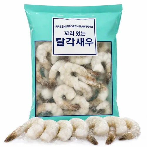 공푸드 냉동 칵테일새우 16/20 백화점, 호텔 납품 업소용 큰사이즈, 3박스, 9kg