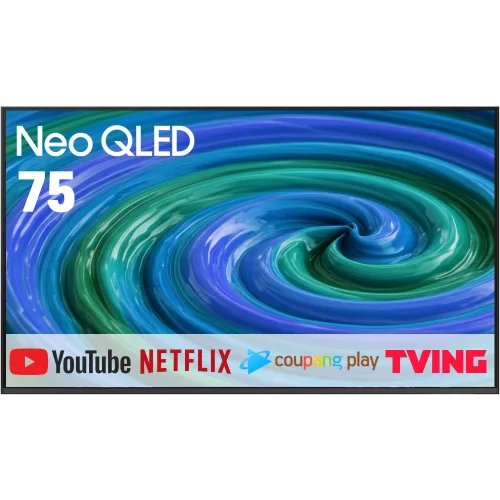 삼성전자 75인치(189cm) 25년형 NEO QLED 슬림베젤 네오 큐엘이디 4K UHD 스마트 TV 75QN80F, 방문설치, 벽걸이형, 75QN80F, 75인치(189cm)