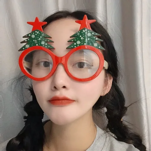 얄리샵 크리스마스 안경 10종