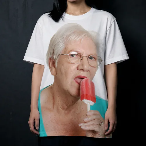 조이데이 웃긴 할머니 쓸데없는 티셔츠