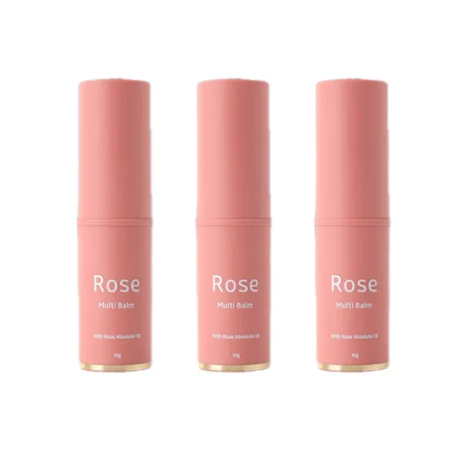 내추럴데이 로즈 멀티밤 .스틱,콜라겐멀티밤 ,주름케어, 미백 ,크림, 탄력 , 수분, 목 리프팅,바르는 뷰티, 3개, 10g