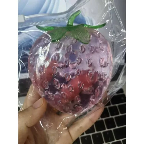 MOAMO 말랑이 스퀴시 스트레스 해소 볼 슬라임 슬랑이 주물럭 모찌 피젯 토이 장난감 슈퍼 점보 딸기 슬로우 라이징 안티 성인용 감각