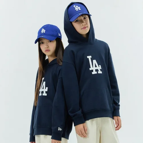 뉴에라 아동용 MLB 빅로고 후디 LA 다저스