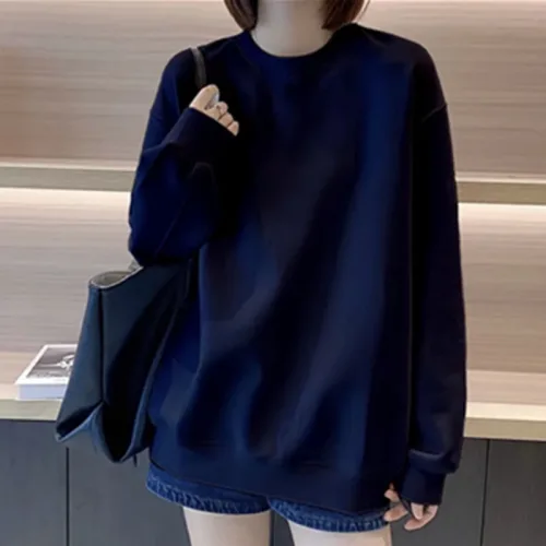 여성맨투맨 후드집업 아웃도어룩 겨울기모티셔츠 기모맨투맨 키작녀코디 스판티셔츠 여자옷코디