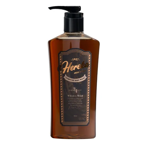 헤레카 남성용 퍼퓸 바디워시 위스키우드향, 310ml, 1개