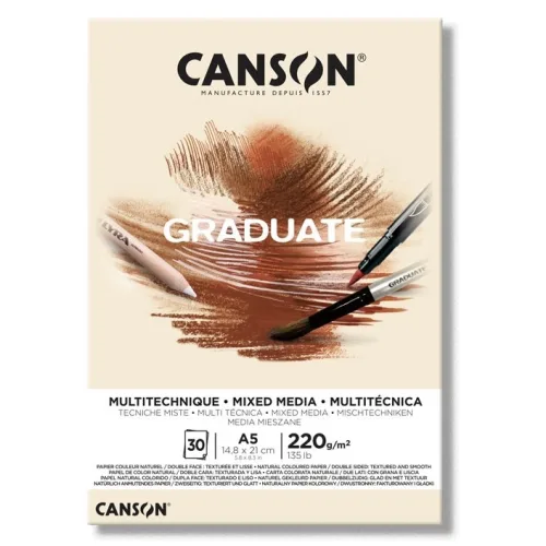 캔손 GRADUATE 믹스미디어 1면제본 220g 미색 CA110-367