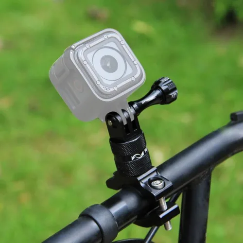 PULUZ 360도 회전 자전거 알루미늄 핸들바 어댑터 마운트, 1개, 블랙