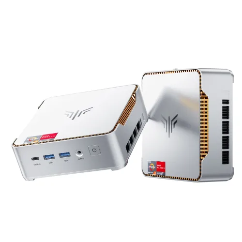 NIPOGI 미니 PC 게이밍 고성능/ AMD 라이젠 3 7330U CPU, 4코어 / 4스레드 최대 4.3GHz / WiFi5+블투4.2 초소형 게이밍 컴퓨터, P2, WIN11 Pro, 256GB, 16GB, 블랙