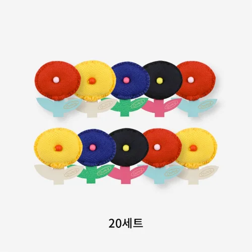 [오운유] 업사이클링 해피 플라워 브로치 만들기 (20세트/단체교구)