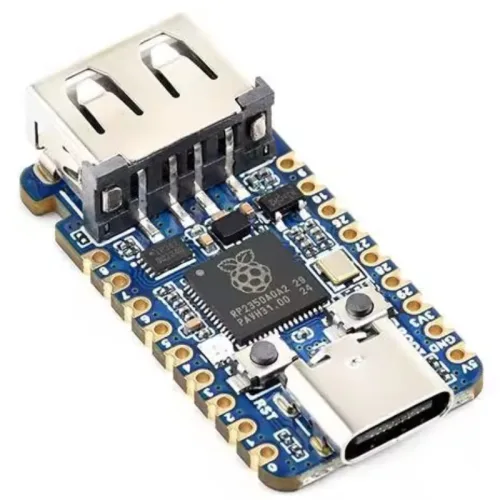 RP2350 USB-A 개발보드 Raspberry Pi Pico2 RP2350 USB 보드, 1개, RP2350-USB-A