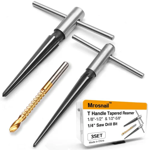T형 손잡이 테이퍼 리머 공구 3 13mm 5 16mm