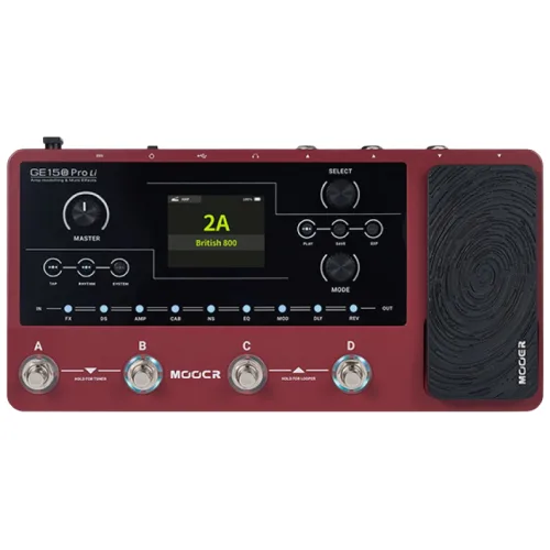 MOOER AUDIO 기타 멀티이펙터 GE150 Pro LI, 1개