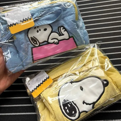 스누피 접이식 여행가방 폴딩 보스턴백 대용량 보조가방 캐리어 결합백 피너츠 굿즈