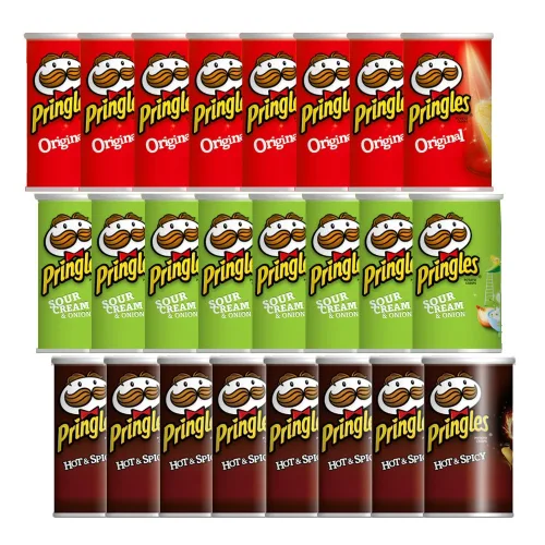 프링글스 53g X 24개 (오리지널+어니언+핫앤스파이시), 53g, 24개