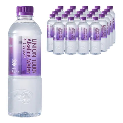 유니온천년알카리수, 500ml, 20개