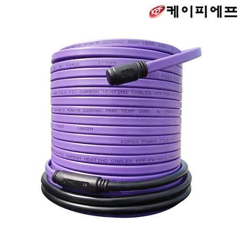 PTC카본히팅케이블 9.9㎡/습식시공/방열판/신축바닥, 1개