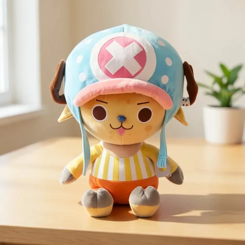 원피스 애니메이션 캐릭터 봉제 인형 25cm 루피 쵸퍼 에이스 조로