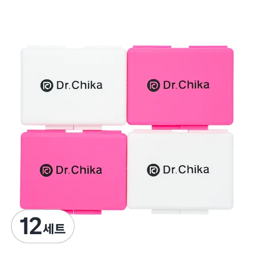 닥터치카 말랑말랑한 치아 왁스 4p세트, 단일색상, 12세트