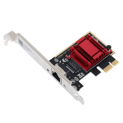 넥시 PCI-Express 2.5G 서버 랜카드, 0.1mm, 1개, 단일색상, NX-PX2500M