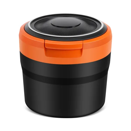 LED 조명 자동 Moke Cup Holder CAR을위한 Ash Tray가있는 휴대용 애쉬 스트레이