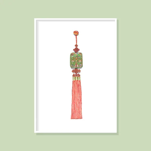 굿럭아트 연애운 부부운 집들이선물 현관 인테리어 그림액자 (A4,A3 size)